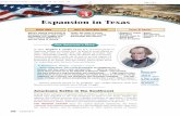 Expansion in Texas - Matthew .288 CHAPTER 9 MAIN IDEAMAIN IDEA TerTerms ms & Names& Names One American's