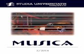 MUSICA - studia.ubbcluj.ro · year (lix) 2014 month december issue 2 s t u d i a universitatis babeŞ-bolyai musica 2 studia ubb editorial office: b.p. hasdeu no. 51, 400371 cluj-napoca,