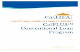 CALIFORNIA HOUSING FINANCE AGENCY CalPLUS Conventional ... · 5/1/2018 · CALIFORNIA HOUSING FINANCE AGENCY CalPLUSSM ... 2018 ALiFORNi OUSiNG iNANCE GENCY 8779 ... validated by