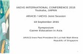 IAEVG INTERNATIONAL CONFERENCE 2015 Tsukuba, JAPAN … · 2017-06-13 · IAEVG INTERNATIONAL CONFERENCE 2015 Tsukuba, JAPAN ... Dr Josefine O. Santamaria ... J. O. (2000). Life career