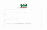 NATIONAL OPEN UNIVERSITY OF NIGERIA FACULTY …nouedu.net/sites/default/files/2017-11/BUS 419 International... · national open university of nigeria faculty of management sciences