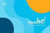Cisco Live 2018 Barcelona - clnv.s3.· IPoDWDM 10G/40G Pro-active FRR WSON and GMPLS UNI ... Colored