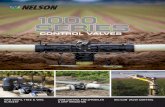 CONTROL VALVES - Nelson Irrigation · CONTROL VALVES ZONE CONTROL FOR SPRINKLER ... is higher flow, less friction loss ... PRESSURE LOSS Pressure Loss Data