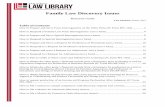 Family Law Discovery Issues - San Diego Law Library | P a g e Family Law Discovery Issues You can have the interrogatories served any time after service of Summons with some important