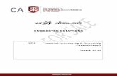 khjpup tpilfs;; - Welcome to CA Sri Lanka · khjpup tpilfs;; SUGGESTED SOLUTIONS ... KE1 – Financial Accounting & Reporting Fundamentals ... fspd; juuPjpahd Fztpay;Gfis tpgupj;jy;.