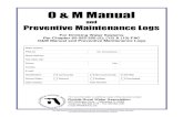O & M Manual - Tallahassee, FL - Homem.preventivemanual... · O & M Manual and Preventive Maintenance Logs For Drinking Water Systems Per Chapter 62-555.350 (2); (12) & (13) FAC O&M