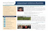 International Initiatives Newsletter - Kent State International Initiatives Newsletter is produced by