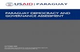 PARAGUAY DEMOCRACY AND GOVERNANCE ASSESSMENT … · PARAGUAY DEMOCRACY AND GOVERNANCE ... 5.2.1 Strengthen the National Anticorruption Agenda ... WB World Bank.