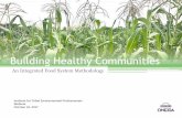 Building Healthy Communities - .Building Healthy Communities ... • W.K. Kellogg. Agriculture Community