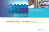 Innovative Solutions High density sample handling … · Innovative Solutions High density sample handling ... wide range of options for plates employing glass inserts are ... Scientific