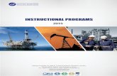 Instructional Programs 31August - UETMT Programs_v2.pdf · Fundamentals of Gas Turbine Operation & Maintenance ... Basic Petrophysics & Well Log Interpretation Basic Petroleum Geology