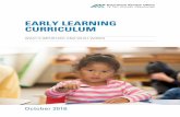 EARLY LEARNING CURRICULUM - Education Review …€¦ · New Zealand’s national early learning curriculum, ... curriculum principles and ... Services are expected to design their