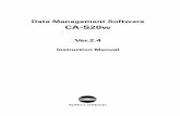Data Management Software CA-S20w - KONICA MINOLTA · 2014-03-03 · Windows, Windows 7 Microsoft® Windows® 7 Professional Operating System ... Chapter 3 Automation ... 7 Window