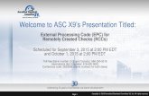 Welcome to ASC X9’s Presentation Titled - All My Papers · 2017-08-29 · ( ) Attending this presentation will qualify for National Check Professional (NCP) credits from ECCHO.