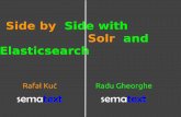 Side by Side with Solr and Elasticsearch - Berlin Buzzwords · Side by Side with Solr and Elasticsearch Rafał Kuć Radu Gheorghe