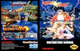 Fatal Fury - King of Fighters / Garou Densetsu - … CONTROL START BUTTON DIRECTIONAL BUTTON [D] A BUTTON B BUTTON DIRECTIONAL BUTTON [D] USING THE DIRECTIONALPAD [D] WHEN PLAYER'S