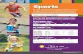 Sec123 Sports - Fox Valley Park District · mechanics. Kids don’t have to ... Kids First Ultimate Frisbee Ultimate Frisbee, ... Learn the game of lacrosse in a fun and safe environment