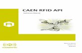 CAEN RFID API - SemiconductorStore.com · 6 Sept 2011 04 Added XPC field ... 4 CAEN RFID API – Reference Manual ... CAEN RFID API – Reference Manual 7 Overview on SDK CAEN RFID