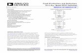 Fault Protection and Detection, 10 Ω R , Quad SPST ... · Fault Protection and Detection, 10 Ω R ON, Quad SPST Switches Data Sheet ADG5412F/ADG5413F Rev. C Document Feedback Information