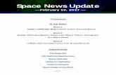 Space News Update - Home - DMNS Galaxy Guide Portalspaceodyssey.dmns.org/media/75930/snu_170210.pdf1 of 14 Space News Update — February 10, 2017 — Contents In the News Story 1: