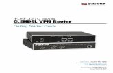 IPLink 3210 Series G.SHDSL VPN Router - Patton … · IPLink 3210 Series G.SHDSL VPN Router ... 36 Connect with the serial interface ... • Appendix A on page 95 contains compliance