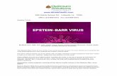 Epstein Barr Virus - mariepace.com Barr Virus.pdf · Barr virus (EBV). In 1965 it was confirmed that Epstein had spotted a brand new human virus, and it was officially christened