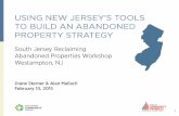 PowerPoint Presentation · Frame the strategies ... rehab or infill 13 . MATCHING TOOLS TO STRATEGIES - Motivating owners to restore properties Helping people buy and restore homes