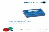 MultiConnect Cell - Multi-Tech Cell 100 Series MTC Cat M1 cellular modems are ready-to-deploy, standalone LTE UE Category M1 modems that provide wireless communication.