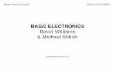 BASIC ELECTRONICS David Williams & Michael Shilohimages.wikia.com/.../images/0/00/MakingThings-Electronics.pdf · Media Theory & Practice BASIC ELECTRONICS OVERVIEW Session 1 Electricity