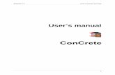 Users manuel ConCrete - BuildSoftdownloads.buildsoft.eu/pdf/en/User Manual ConCrete.pdf · BuildSoft n.v. User’s manual ConCrete 13 2.4.1. The "Structure and loads”-window Figure