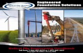 Engineered Foundation solutions - Abarent: Foundation … · 2013-04-04 ·  3 Table of Contents Introduction to Helical Piles..... 4 History of Helical Piles ...