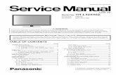 Destination: NEW ZEALAND - Panasonic Service Manual.pdf · LCD TV Model No. TH-L32X50Z Chassis: KM16 ... make the following leakage current checks to prevent ... A leakage current