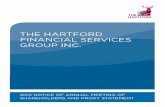 THE HARTFORD FINANCIAL SERVICES GROUP INC./media/Files/T/Thehartford-IR/... · THE HARTFORD FINANCIAL SERVICES GROUP, INC. - ... to attend the Annual Meeting of Shareholders of Th