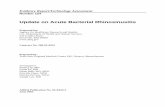 Update on Acute Bacterial Rhinosinusitis · Evidence Report/Technology Assessment Number 124 Update on Acute Bacterial Rhinosinusitis Prepared for: Agency for Healthcare Research