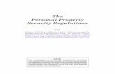 The Personal Property Security Regulationsqp.gov.sk.ca/documents/English/Regulations/Regulations/P...3 PERSONAL PROPERTY SECURITY P-6.2 REG 1 CHAPTER P-6.2 REG 1 The Personal Property