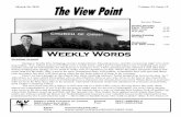 March 26, 2015 Volume 23, Issue 12 - North View Church of ...northviewchurchofchrist.com/wp-content/uploads/2014/02/3-26-15.pdf · March 26, 2015 Volume 23, Issue 12 ... so we need