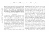 Optimal Power Flow Pursuit - arXiv Optimal Power Flow Pursuit Emiliano Dall’Anese, Member, IEEE, and Andrea Simonetto, Member, IEEE Abstract—This paper considers distribution networks
