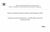 School Support System Report and Support Plan Lifespan ... · School Support System Report and Support Plan Lifespan School Solutions: The Bradley Schools ... Parents and central