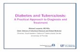 Diabetes and Tuberculosis - Vanderbilt University Medical ... · Association Between Diabetes and Tuberculosis • Investigators sought to determine the characteristics, prevalence
