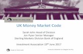 UK Money Market Code - Investment Association Money Market Code ...  uments/money/code/ukmoneymarketsc ... • Help to re-establish trust in financial markets