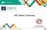 .VE Data Cleanup - ICANN Data Cleanup Oct 19th, 2015 Eng. Rumary Ricaute Topics .ve Timeline. .ve Structure. Main Processes. Migration and Updates. Statistics. Results ...