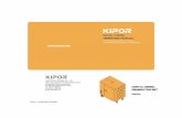 DIGITAL DIESEL GENERATOR SET - Kipor Generator … User Manual.pdf · Thank you for purchasing our generators. This manual covers operation and maintenance of ID6000 generator. All