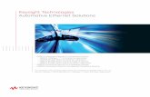 Automotive Ethernet Solutions - Brochure - Keysightliterature.cdn.keysight.com/litweb/pdf/5992-2561EN.pdf · specifications for physical media attachment (PMA), physical layer solutions
