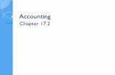 Chapter 17bmitclasses.weebly.com/.../business_principles_ch._17.2_ppt.pdf · Accounting Chapter 17.2 . ... Purpose of Accounting ! Basic Accounting Equation ! 3 Main Financial Statements
