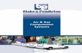 Air & Gas Compression Systems - Blake and Pendleton Line Sheet.pdf · • Simplex & Duplex Reciprocating Air Compressors ... Distribution & Pumping Systems • Heavy Duty Pneumatic