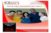 ACCA/FIA PROSPECTUS 2013 - media.cylex.net.za · ACCA/FIA PROSPECTUS 2013 ... ACCA (the Association of Chartered Certified Accountants) is ... claim exemption from F1, F2