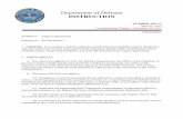 Department of Defense INSTRUCTION · Department of Defense . INSTRUCTION . NUMBER 4000.19. April 25, ... GLOSSARY ... Support agreements document the terms of …