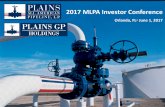 2017 MLPA Investor Conference - mlpassociation.org Unit For PAGP Class A Share. ... Williston Basin 1,220 1,010 1,200 ... *Represents PAA’s current assessment of additional ...