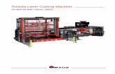 Amada Laser Cutting Machine - Powell McNeil 4020 NT 4000WASLUL400FO... · Amada Laser Cutting Machine FO 4020 NT 4kW + ASLUL 400 FO Oscillator Model … Fanuc C – 4000E Type …