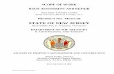 STATE OF NEW JERSEY SOW/M1423-00 Roof...STATE OF NEW JERSEY Honorable Jon S. Corzine, Governor DEPARTMENT OF THE TREASURY R. David Rousseau, State Treasurer DIVISION OF PROPERTY MANAGEMENT